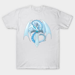 Sapphire Sword Dragon T-Shirt